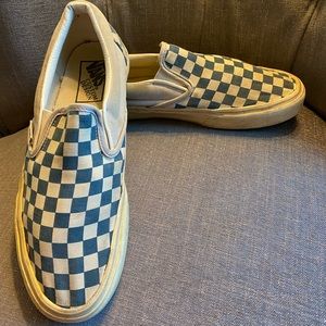 Classic Checkered Vans Slip Ons
